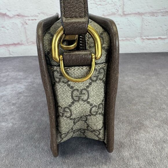 Rare Gucci Supreme Ophidia Brown Web Camera Bag - Picture 5 of 15